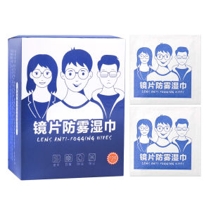 【 X.z. Moonligh】แว่นตาผ้าแก้วใช้แล้วทิ้งป้องกันผ้าเช็ดหมอกเลนส์เคสกล้อง Go Pro ป้องกันการเกิดฝ้า