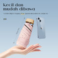 OHSOME AINUOWEI Flat mini umbrella Parasol /Sun umbrella/Mudah dibawa. 