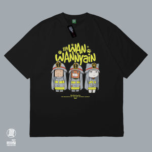 T-Shirt 119 Wan Wan Nyain Fire Force Mascots Dog Cat Anime Manga Wibu Jepang Kaos DJA Cloth
