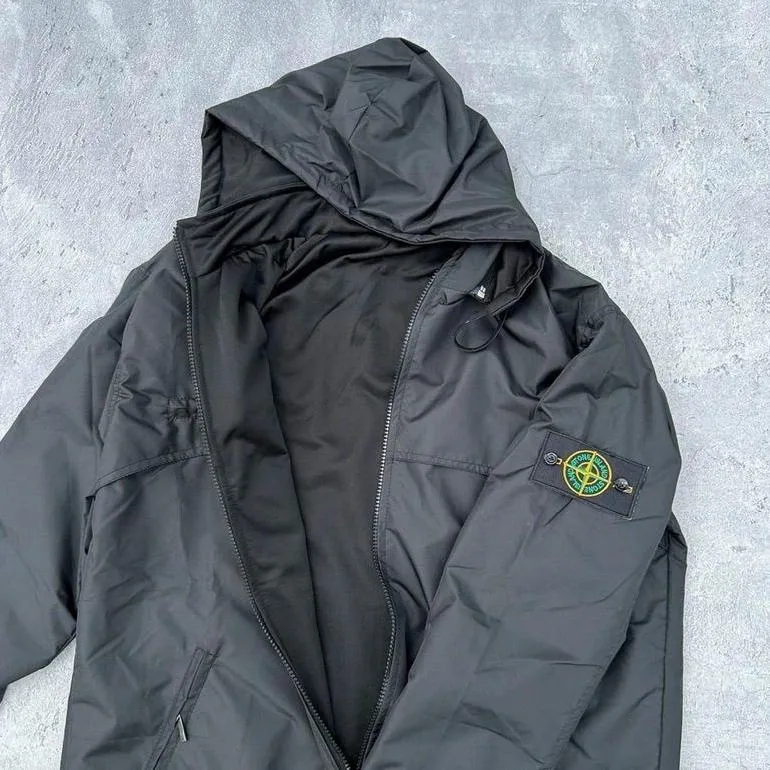 BISA COD Jacket Waterpoof Stone Island Tebal Pria Dan Wanita