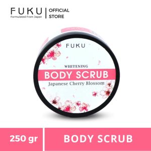 Lulur Mandi Fuku Whitening Body Scrub 250gr - Lulur Pemutih Badan
