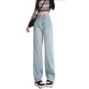 Jeans Lift the Buttocks Leisure Nine-minute Pants Skin-friendly Breathable and Comfortable Straight Fit