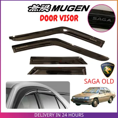 Proton Saga old Door Visor Air Press Window Mugen Style Acrylic Wind Deflector (4PCS/SET)