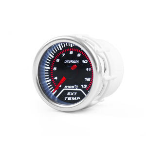 Dynoracing 2" 52mm 12V Exhaust gas temp gauge Smoke lens 300-1300C Auto Exhaust gas temp gauge Car meter