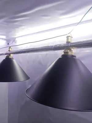 BILLIARD LAMP FOR BILLIARD TABLE 3 HEADS / LAMP PARA SA BILYARAN