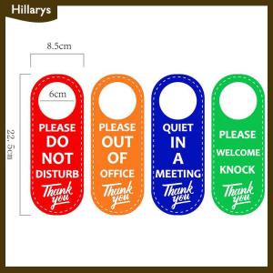 [Hillarys] Door Sign Hanger Tags Cleaning Label Do Not Disturb Signs Double-Sided Tag