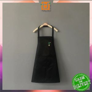 OFM-C1353 Celemek Masak Karakter Anti Air Saku Handphone Apron Dapur Chef Barista Tebal / Apron