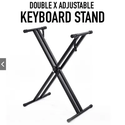 Keyboard Double X Stand suitable for 32/49/61/73/88 keys keyboards or digital pianos
