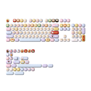 AKKO Keycap set – Good Luck Charm (PBT Dye-subbed / MOG profile / 138 nút)_Mới hàng chính hãng