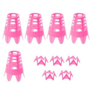 10Pcs Golf Simulator Tees Indoor Golf Tees Golf Mat Tees for Winter Turfs and Driving Range Pack of 5 Tall and 5 Small