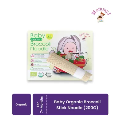 MommyJ Baby Organic Broccoli Stick Noodle (200G)