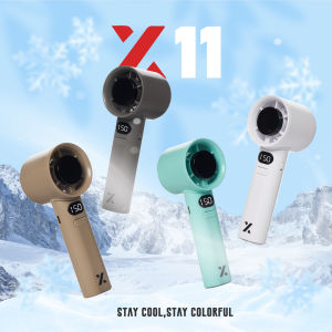 ListonX X11 High-Power Portable Fan | Portable Rechargeable Handheld Mini Fan with LED Display | Experience a Breeze Like the Arctic