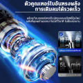 【ชาร์จเต็มใน 5 วินาที 】เติมลมยางแบบพกพา เติมลมรถยนต์ที่สูบลมรถยนต์ การวัดแรงดันที่แม่นยำ หัวฉีดแก๊สแบบเร็ว การหยุดเต็ม ปั๊มสูบลมไฟฟ้า ปั๊มลมไฟฟ้า ที่เติมลมรถ ติดรถยนต์ปั้มลม เติมลมรถยนต์ ปั๊มลมไฟฟ้าติดรถยนต์）Portable Electric Air Pump. 