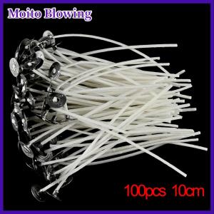 Moito 100pcs FIVE sizes 8/10/12/15/20 cm เทียน sustainers cotton Core wicks สำหรับ DIY