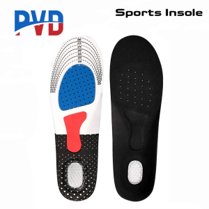 PVD 1Pair Men Women Shoe Insoles Orthopedic Insoles Shock Absorbing Sport Silica Gel Insoles For Running