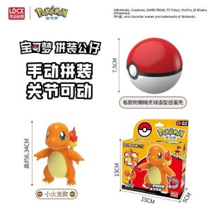 Original Pokemon Pokeball Splicing Pikachu Gengar Mew Deformation Toy Figure Action Anime Figure Kids For Toy Birthday Gift