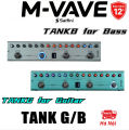 M-VAVE TANK G Guitar / TANK-B BASS V2 phiên bản Bàn đạp đa năng có thể sạc lại 36 cài đặt trước 9 khe cắm cắm tiền đề 8 khe cắm IR Cab 3Modulation / Delay / Reverb Hiệu ứng. 