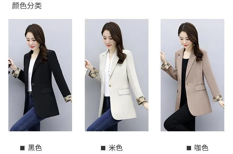 Generic Women's Small Suit Jacket 2022 Autumn New Korean Style