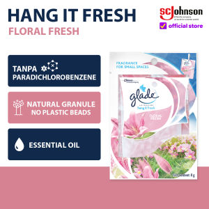 Glade Hang It Fresh Pengharum Lemari - Floral Fresh 8gr