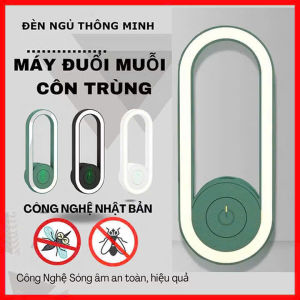MÁY ĐUỔI MUỖI CÔN TRÙNG KIÊM ĐÈN NGỦ BẰNG SÓNG ÂM – HIỆU QUẢ CAO AN TOÀN CHO TRẺ NHỎ!