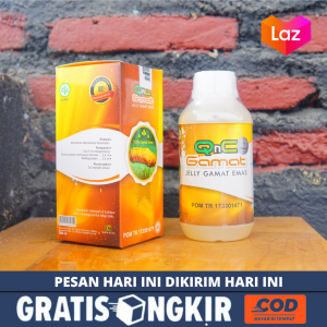 QNC Jelly Gamat - Jelly Gamat - Herbal Multikhasiat 300 ML Original Sudah BPOM dan Halal MUI