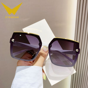 Kacamata Bingkai Besar Hitam Terbaru Wanita Kotak Kacamata Sunglasses Import Wanita Kacamata Fashion