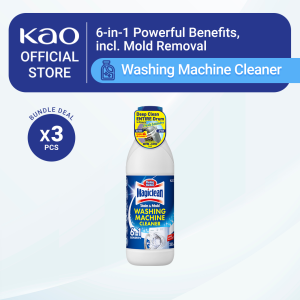 (Bundle of 3) Magiclean Stain & Mold 6-In-1 Washing Machine Cleaner 250ML