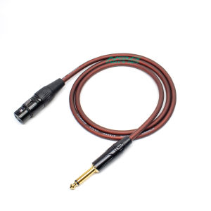 Dây 6 Ly Sang Canon Cái dài 0.5met-1met-2met-3met-5met-8met-10met (XLR-Female to TS 1/4inch) | dây 6ly sang canon cái dây jack 6 ly sang canon cái dây jack 6.5 ra canon cái.