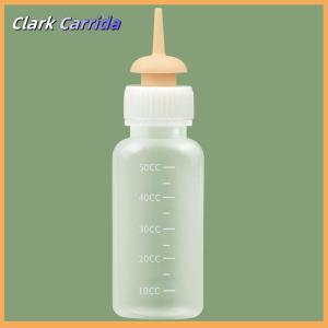 [Clark Carrida] Pet Kitten ăn chai núm vú trung chuyển có thể bóp sữa lỏng chai điều dưỡng cho trẻ sơ sinh chó con thỏ hamster mèo