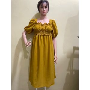 Ami Collection - Elsa Dress Crincle / Dress Crincle Formal Wanita / Dress Formal Wanita / Dress Crincle