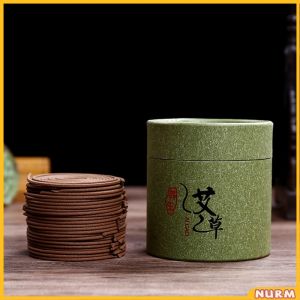 Nurm Coil Incense Sandalwood Wormwood Home Fragrance Incense Scented 1 Box