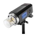 Godox AD400 Pro AD400Pro 400ws GN72 TTL Battery-Powered Monolight, 1/8000 HSS Outdoor Flash Strobe Light, Built-in Godox 2.4G System, 390 Full Power Pops, 0.01-1s Recycle Time, 30w LED Modeling Lamp. 
