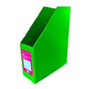 TM Magazine File Long Size 4" Vertical Horizontal Desk Organizer