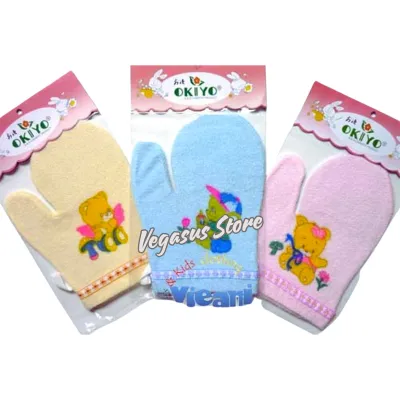 Waslap Jari Okiyo / Waslap Mandi Bayi Model Jari Merk Okiyo-Vegasus Store (COD)