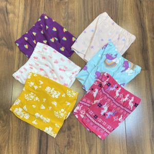 (Xả hàng) Set 10 quần đùi cotton cho bé họa tiết đáng yêu vải mềm mát (set ngẫu nhiên ko chọn)