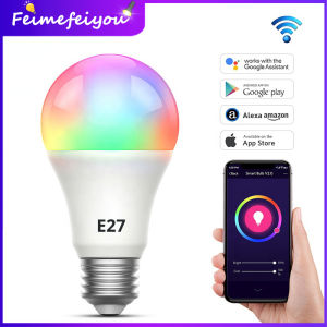 Bluetooth Smart light bulb led bulb e27 Voice control cool white for home decoration colour raya light rhythm with music 1600 colors changing bulb stepless dimming Timer 灯泡