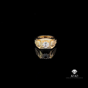 N1293 Nhẫn nam có lót lòng thiết kế đơn giản nhỏ gọn- đính đá CZ cao cấp JOJO