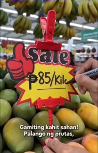 Advertising Paper Promotional Label Goods Price Tags Price Sign for Supermarket Grocery Clamp