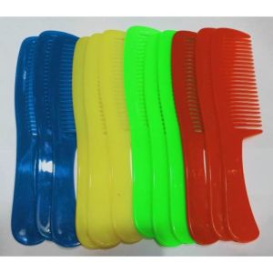 Sisir gagang lurus warna warni isi 12 pcs