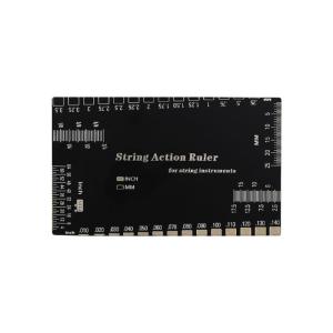 PVC Guitar String Distance Measuring Tool Guitar String Distance Gauge PVC Texture Perfect for Various Types of Guitars