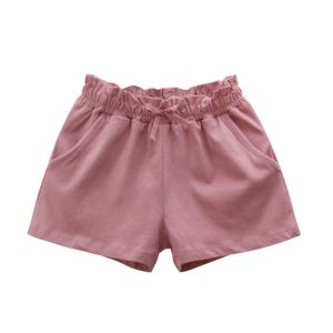 Kid Girls Summer Bottom Cotton Kids Girl Short Pants Children Solid Color Shorts