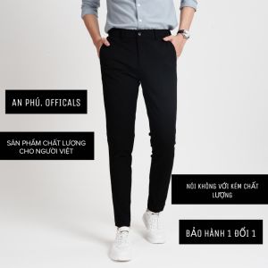 Quần Tây Nam Quần Dài Tây Âu Nam Quần Tây Học Sinh Nam Vải Giản Nhẹ Ống Côn Màu Đen Và Màu Xám Đen. Quần Tây Nam nhiều size cho người mặc size 28 đến 32 và cho người mập to con bigsize từ 33 đến 37