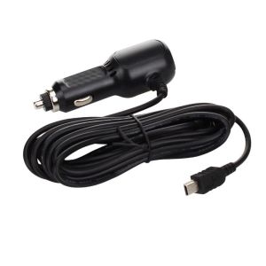 Dây Nguồn Camera Hành Trình 35m Đầu Vào 12V-24V Ra 5V 3.5A Chân USB Mini 2 Cổng USB Sạc ĐIện Thoại