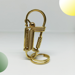 [HCM]móc khóa mỹ nghệ mô hình chim cánh cụt sức bật lò xo MS001