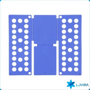 LoviRa Clothes shirts T-shirts folder adult and childrens clothing laundry plastic folding tool