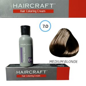 HAIRCRAFT COLORING CREAM- the perfect hair color for a natural and sun-kissed look.