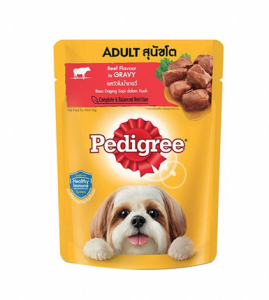 (Free Item) Pedigree Pouch Roasted Beef Chunks 80g