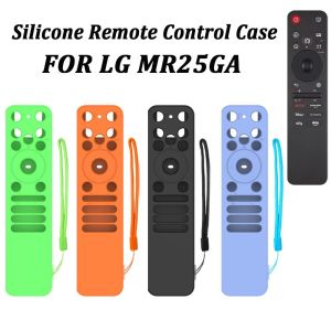 LLCY Silicone Remote Control Case Shockproof with Lanyard Remote Control Shell Soft Anti-scratch Remote Protective Cover for LG MR25GA Smart TV Accessories