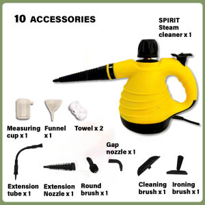 XM Electric Steam Cleaner High Pressure Machine 1050W Electric Steamer Cleaner Kitchen Oil Cooker Tile Floor 蒸汽清洁机 高温杀菌蒸清洗机