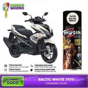Cat Semprot Pilox Pylox Pilok Shogun Z Paint Duco Baltic White 7470 Premium